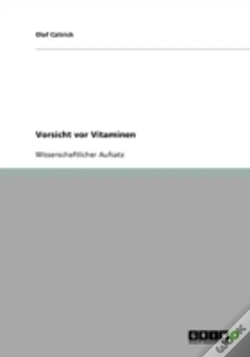 Capa do artigo Vorsicht Vor Vitaminen