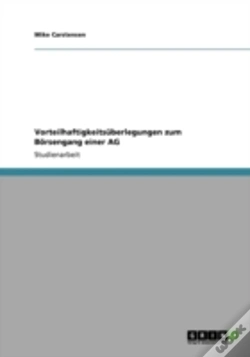 Capa do artigo Vorteilhaftigkeitsuberlegungen Zum Borsengang Einer Ag