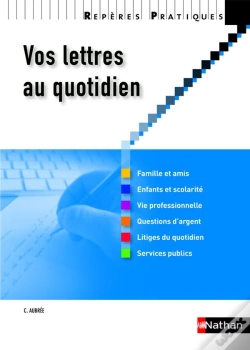Capa do artigo Vos Lettres Au Quotidien (Reperes Pratiques) N03 2012