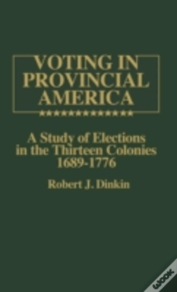 Capa do artigo Voting In Provincial America