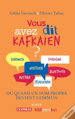 Capa do artigo Vous Avez Dit Kafkaien ?