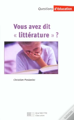 Capa do artigo Vous Avez Dit Litterature