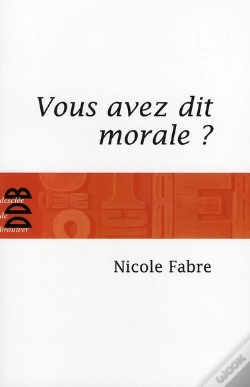 Capa do artigo Vous Avez Dit Morale ?