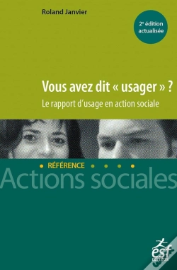 Capa do artigo Vous Avez Dit " Usager " ?