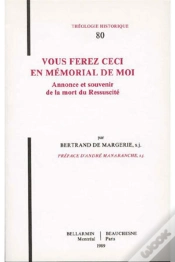 Capa do artigo Vous Ferez Ceci En Memorial De Moi
