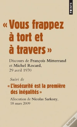 Capa do artigo Vous Frappez À Tort Et À Travers" ; "L'Insécurité Est La Première Des Inégalités