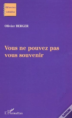 Capa do artigo Vous Ne Pouvez Pas Vous Souvenir
