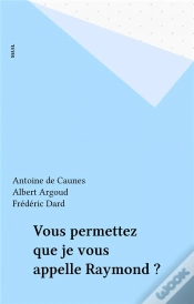 Capa do artigo Vous Permettez Que Je Vous Appelle Raymond ?