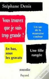 Capa do artigo Vous Trouvez Que Je Suis Trop Grande ?
