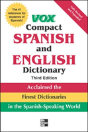 Vox Compact Spanish And English Dictionary - Preview