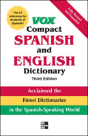 Vox Compact Spanish & English Dictionary, 3e (Hc) - Preview