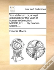 Capa do artigo Vox Stellarum: Or, A Loyal Almanack For
