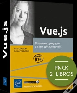 Capa do artigo Vue Js Pack 2 Libros El Framework Progresivo Para Sus Aplic