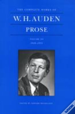 Capa do artigo W. H. Auden Prose Volume 3 (1949-1955)