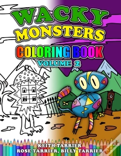 Capa do artigo Wacky Monsters Coloring Book Volume 2