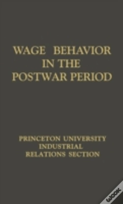 Capa do artigo Wage Behaviour In The Postwar Period
