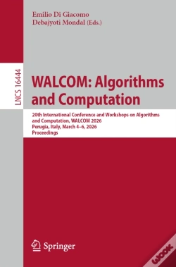 Capa do artigo Walcom: Algorithms And Computation