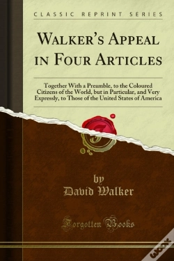 Capa do artigo Walker'S Appeal In Four Articles