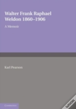 Capa do artigo Walter Frank Raphael Weldon 1860â€“1906