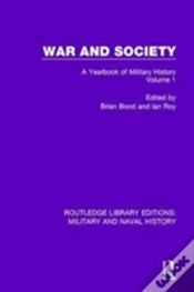 Capa do artigo War And Society Volume 1