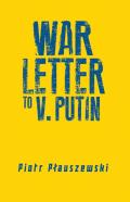 War Letter To Putin