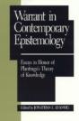 Warrant In Contemporary Epistemology - Preview