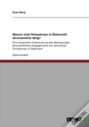 Capa do artigo Warum Sind Chinesinnen In A-Sterreich Ehrenamtlich Taã‚Â¤Tig?