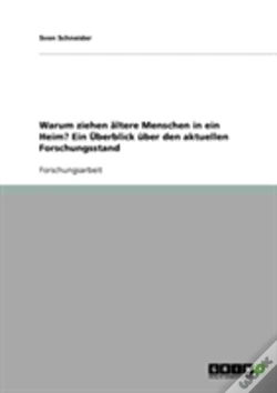 Capa do artigo Warum Ziehen Altere Menschen In Ein Heim? Ein Uberblick Uber Den Aktuellen Forschungsstand