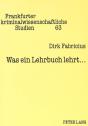 Was Ein Lehrbuch Lehrt... - Preview