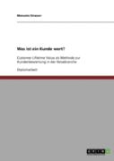 Was Ist Ein Kunde Wert?