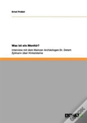 Capa do artigo Was Ist Ein Menhir?