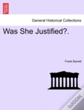 Capa do artigo Was She Justified?.