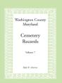 Washington County Maryland Cemetery Reco - Preview