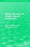 Water Demand For Steam Electric Generation (Routledge Revivals)