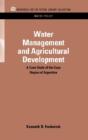 Water Management And Agricultural Development - Preview