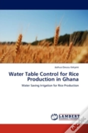Capa do artigo Water Table Control For Rice Production In Ghana