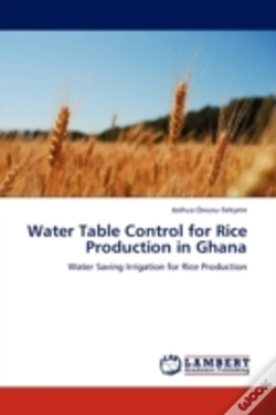 Capa do artigo Water Table Control For Rice Production In Ghana