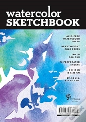 Capa do artigo Watercolor Sketchbook Medium Black Flipt