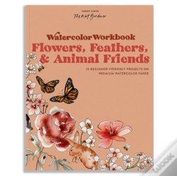 Capa do artigo Watercolor Workbook: Flowers, Feathers, And Animal Friends