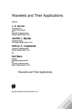 Capa do artigo Wavelets And Their Applications