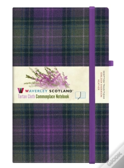 Capa do artigo Waverley Heather Large Tartan Notebook (Plain/Lined Alternately.Hardback, 210x130mm)