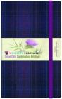 Waverley Thistle Tartan Cloth Hardback Large Commonplace Notebook/Journal - Preview
