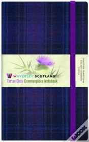 Capa do artigo Waverley Thistle Tartan Cloth Hardback Large Commonplace Notebook/Journal