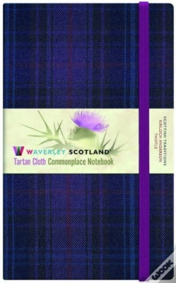 Capa do artigo Waverley Thistle Tartan Cloth Hardback Large Commonplace Notebook/Journal