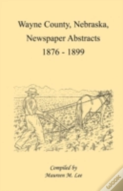 Capa do artigo Wayne County, Nebraska, Newspaper Abstra