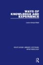 Ways Of Knowledge And Experience - Preview