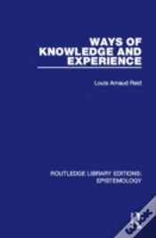 Capa do artigo Ways Of Knowledge And Experience