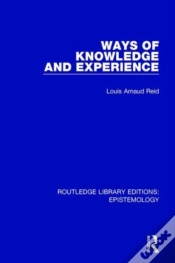 Capa do artigo Ways Of Knowledge And Experience