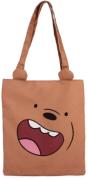 We Bare Bears Brown Cloth Shopping Bag - Preview