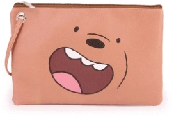 Capa do artigo We Bare Bears Pardo Saco de Toalete Sunny, Marrom